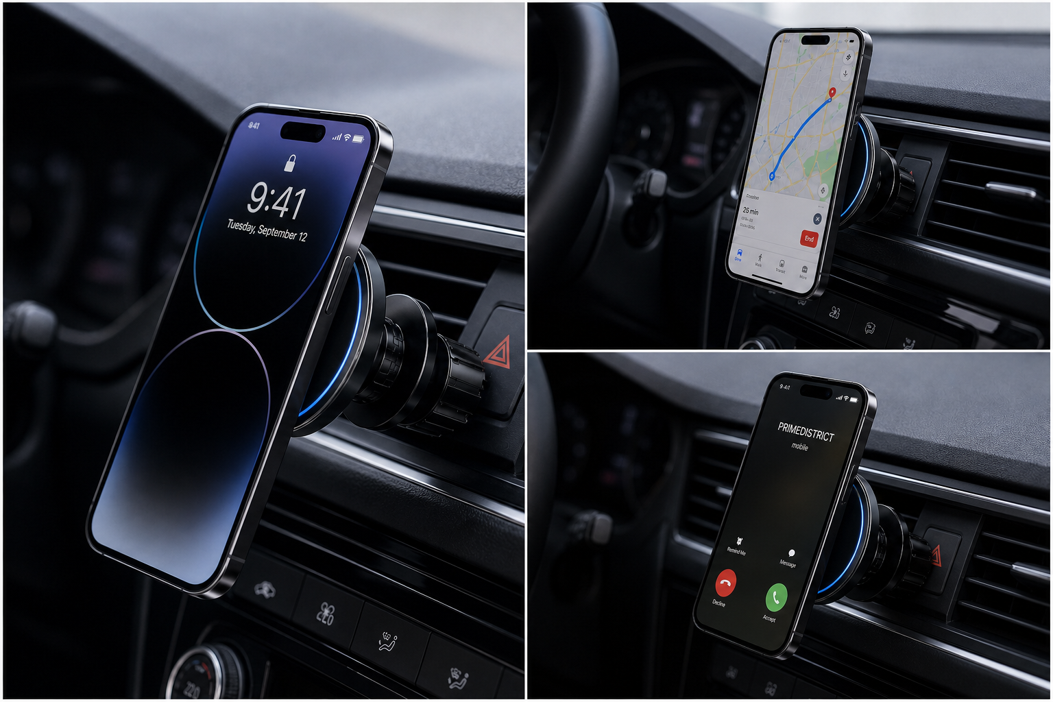 360°Magnetic Car Phone Mount